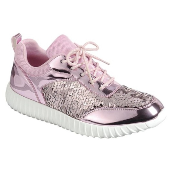 Link Other - New! Beautiful & Shiny Sequin Glitter Sneakers